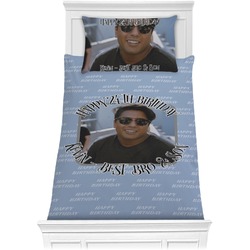 Photo Birthday Comforter Set - Twin (Personalized)