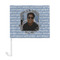 Photo Birthday Car Flag - Large - FRONT