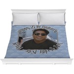 Photo Birthday Comforter - King (Personalized)