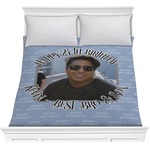 Photo Birthday Comforter - Full / Queen (Personalized)