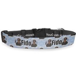 Photo Birthday Deluxe Dog Collar - Toy (6" to 8.5") (Personalized)