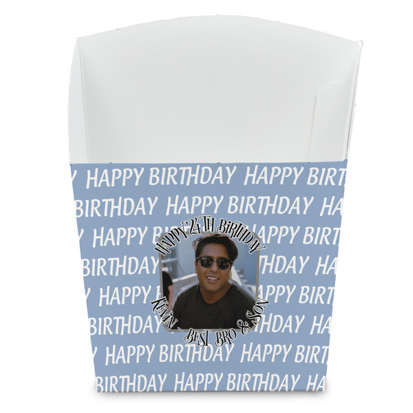 Custom Photo Birthday French Fry Favor Boxes