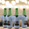 Photo Birthday Jersey Bottle Cooler - Set of 4 - LIFESTYLE