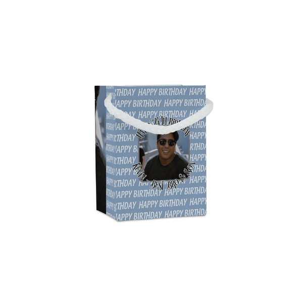 Custom Photo Birthday Jewelry Gift Bags - Gloss