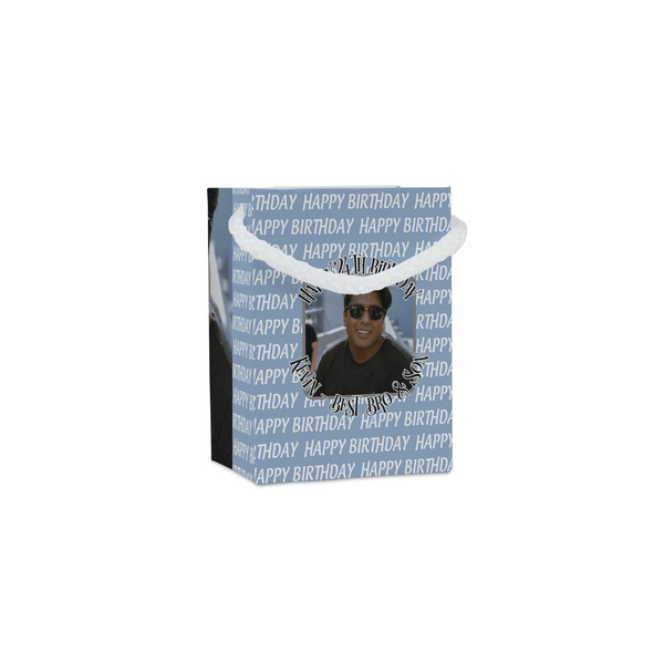 Custom Photo Birthday Jewelry Gift Bags - Matte