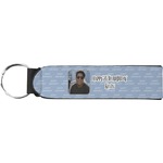 Photo Birthday Neoprene Keychain Fob (Personalized)