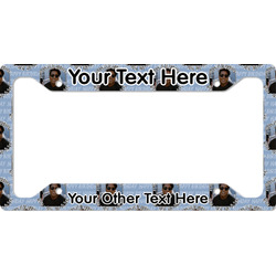 Photo Birthday License Plate Frame - Style A