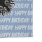 Photo Birthday Microfiber Dish Rag - DETAIL