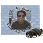 Photo Birthday Dog Blanket - Large (Personalized)