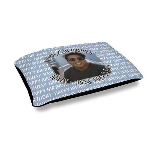 Custom Photo Birthday Outdoor Dog Bed - Medium