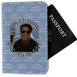 Photo Birthday Passport Holder - Fabric (Personalized)