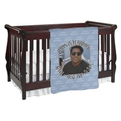 Photo Birthday Baby Blanket (Double Sided) (Personalized)