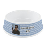 Photo Birthday Plastic Dog Bowl - Small