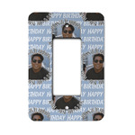 Photo Birthday Rocker Style Light Switch Cover - Single Switch