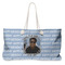 Photo Birthday Large Rope Tote Bag - Front View