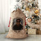 Photo Birthday Santa Bag - Front (stuffed)