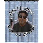 Photo Birthday Extra Long Shower Curtain - 70"x84" (Personalized)