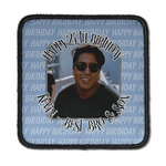 Photo Birthday Iron On Square Patch