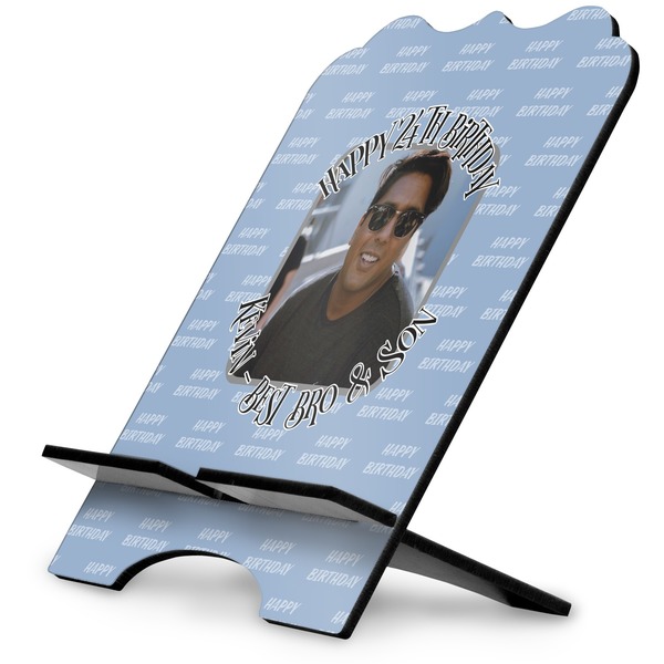 Custom Photo Birthday Stylized Tablet Stand (Personalized)