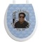 Photo Birthday Toilet Seat Decal (Personalized)