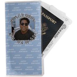 Photo Birthday Travel Document Holder