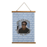 Photo Birthday Wall Hanging Tapestry - Tall