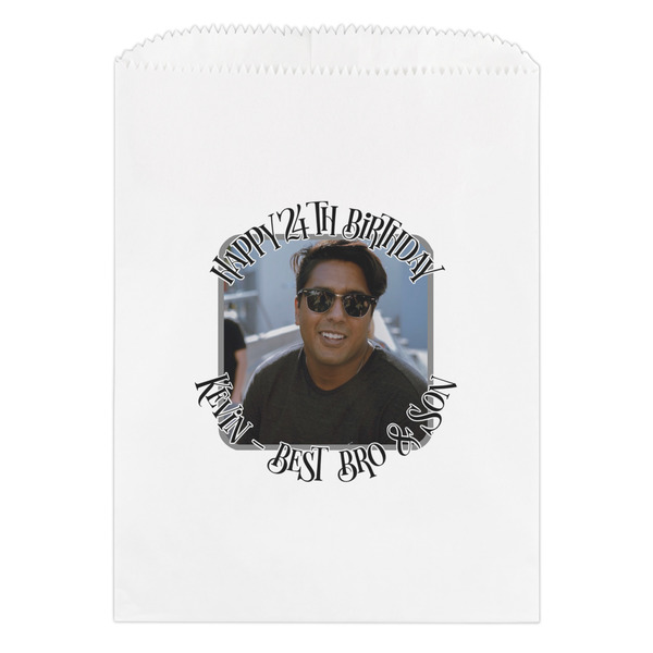 Custom Photo Birthday Treat Bag