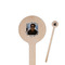 Photo Birthday Wooden 6" Stir Stick - Round - Closeup