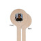 Photo Birthday Wooden 6" Stir Stick - Round - Single Sided - Front & Back