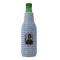 Photo Birthday Zipper Bottle Cooler - FRONT (bottle)