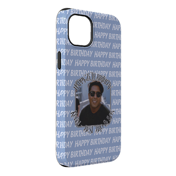 Custom Photo Birthday iPhone Case - Rubber Lined - iPhone 14 Plus