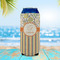 Swirls, Floral & Stripes 16oz Can Sleeve - LIFESTYLE