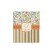 Swirls, Floral & Stripes 16x20 - Matte Poster - Front View