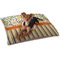 Swirls, Floral & Stripes Dog Bed - Small LIFESTYLE