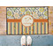 Swirls, Floral & Stripes Door Mat - LIFESTYLE (Med)