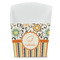 Swirls, Floral & Stripes French Fry Favor Box - Front View