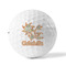 Swirls, Floral & Stripes Golf Balls - Titleist - Set of 12 - FRONT