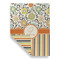 Swirls, Floral & Stripes House Flags - Double Sided - FRONT FOLDED