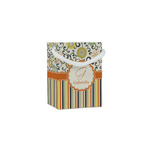 Swirls, Floral & Stripes Jewelry Gift Bags - Gloss (Personalized)