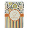 Swirls, Floral & Stripes Jewelry Gift Bag - Matte - Front