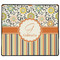 Swirls, Floral & Stripes XXL Gaming Mouse Pads - 24" x 14" - FRONT