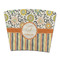 Swirls, Floral & Stripes Party Cup Sleeves - without bottom - FRONT (flat)