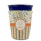 Swirls, Floral & Stripes Party Cup Sleeves - without bottom - FRONT (on cup)