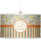 Swirls, Floral & Stripes Pendant Lamp Shade