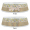 Swirls, Floral & Stripes Plastic Pet Bowls - Large - APPROVAL