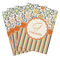 Swirls, Floral & Stripes Playing Cards - Hand Back View