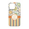 Swirls, Floral & Stripes iPhone 13 Mini Case - Back