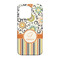 Swirls, Floral & Stripes iPhone 13 Pro Case - Back