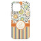 Swirls, Floral & Stripes iPhone 13 Pro Max Tough Case - Back