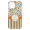 Swirls, Floral & Stripes iPhone 15 Plus Case - Back